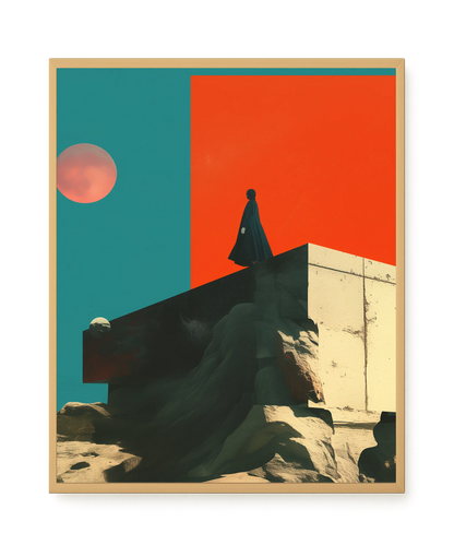 Cosmic Solitude Canvas Print