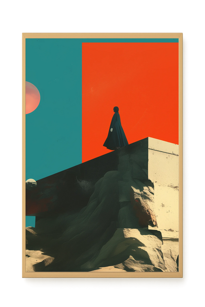 Cosmic Solitude Canvas Print