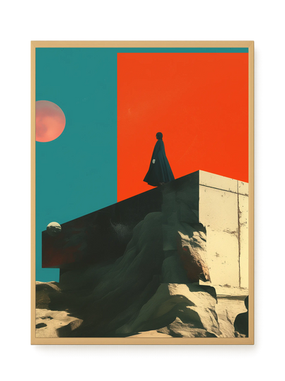 Cosmic Solitude Canvas Print