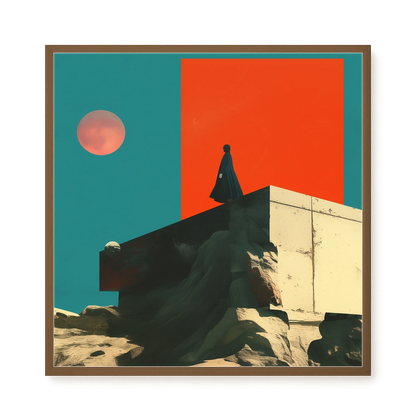 Cosmic Solitude Canvas Print