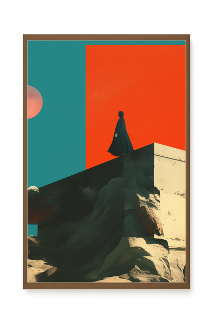 Cosmic Solitude Canvas Print