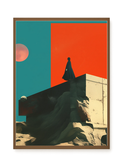 Cosmic Solitude Canvas Print