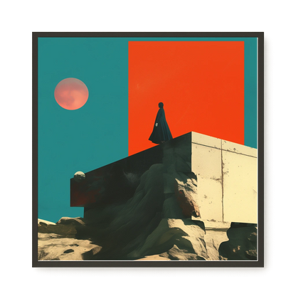 Cosmic Solitude Canvas Print