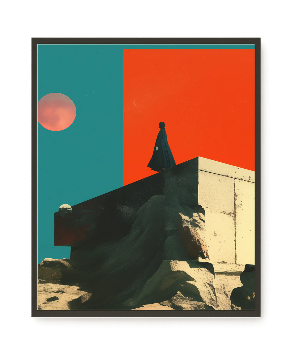 Cosmic Solitude Canvas Print