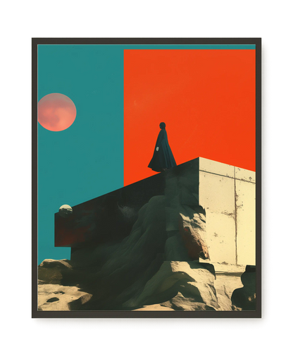 Cosmic Solitude Canvas Print