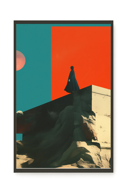 Cosmic Solitude Canvas Print
