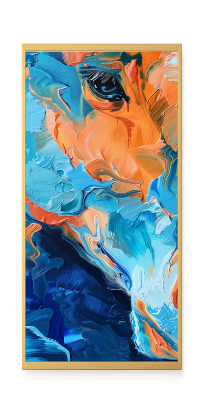 Color Flow Canvas Print