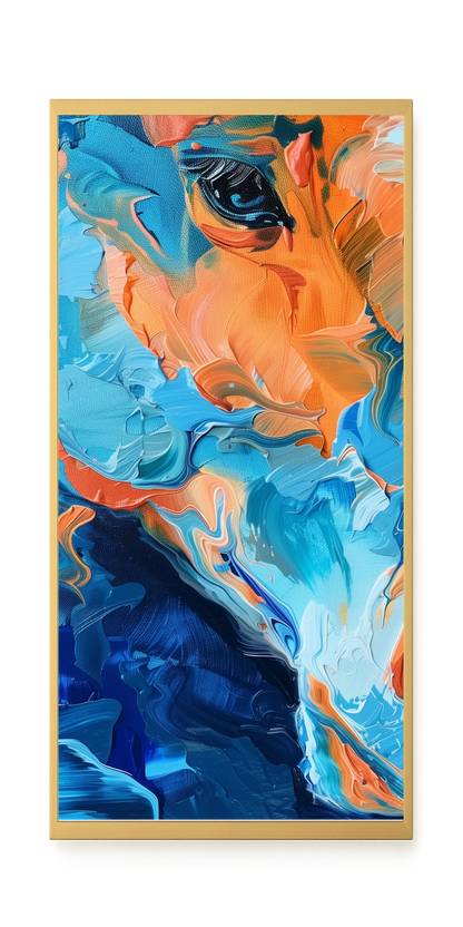 Color Flow Canvas Print