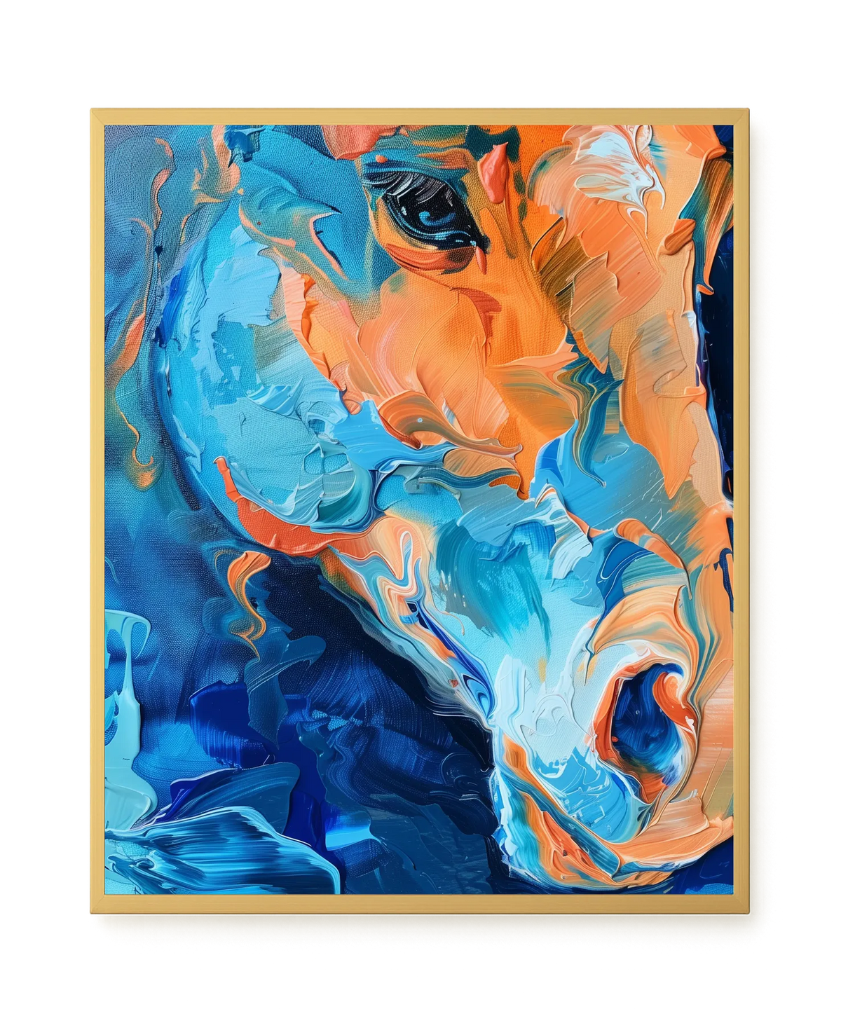 Color Flow Canvas Print