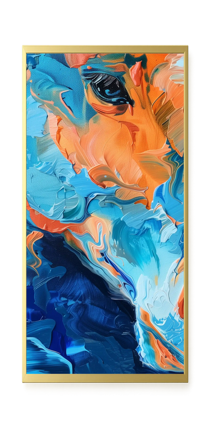 Color Flow Canvas Print