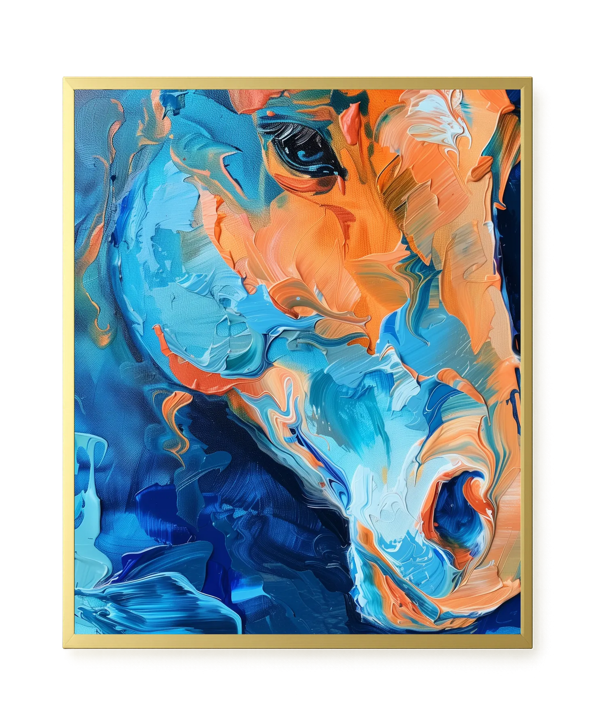 Color Flow Canvas Print