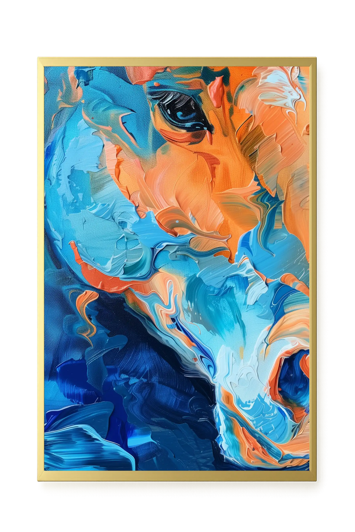 Color Flow Canvas Print