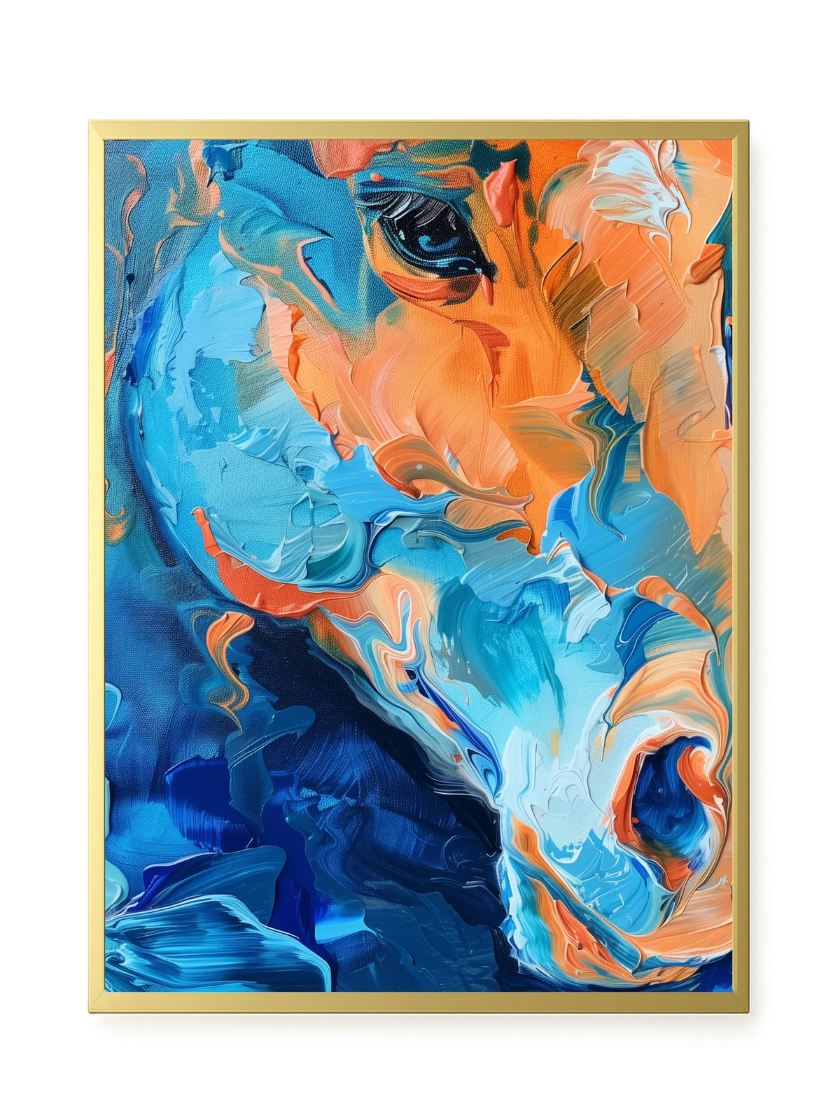 Color Flow Canvas Print