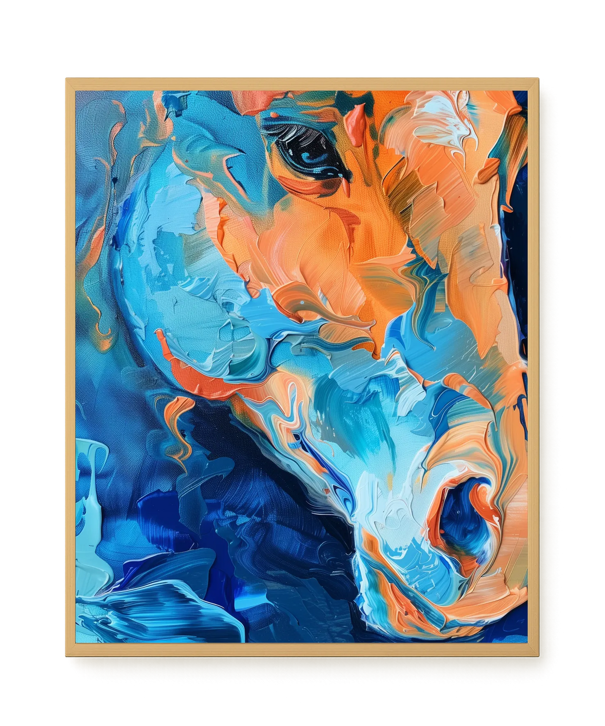 Color Flow Canvas Print