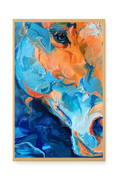 Color Flow Canvas Print