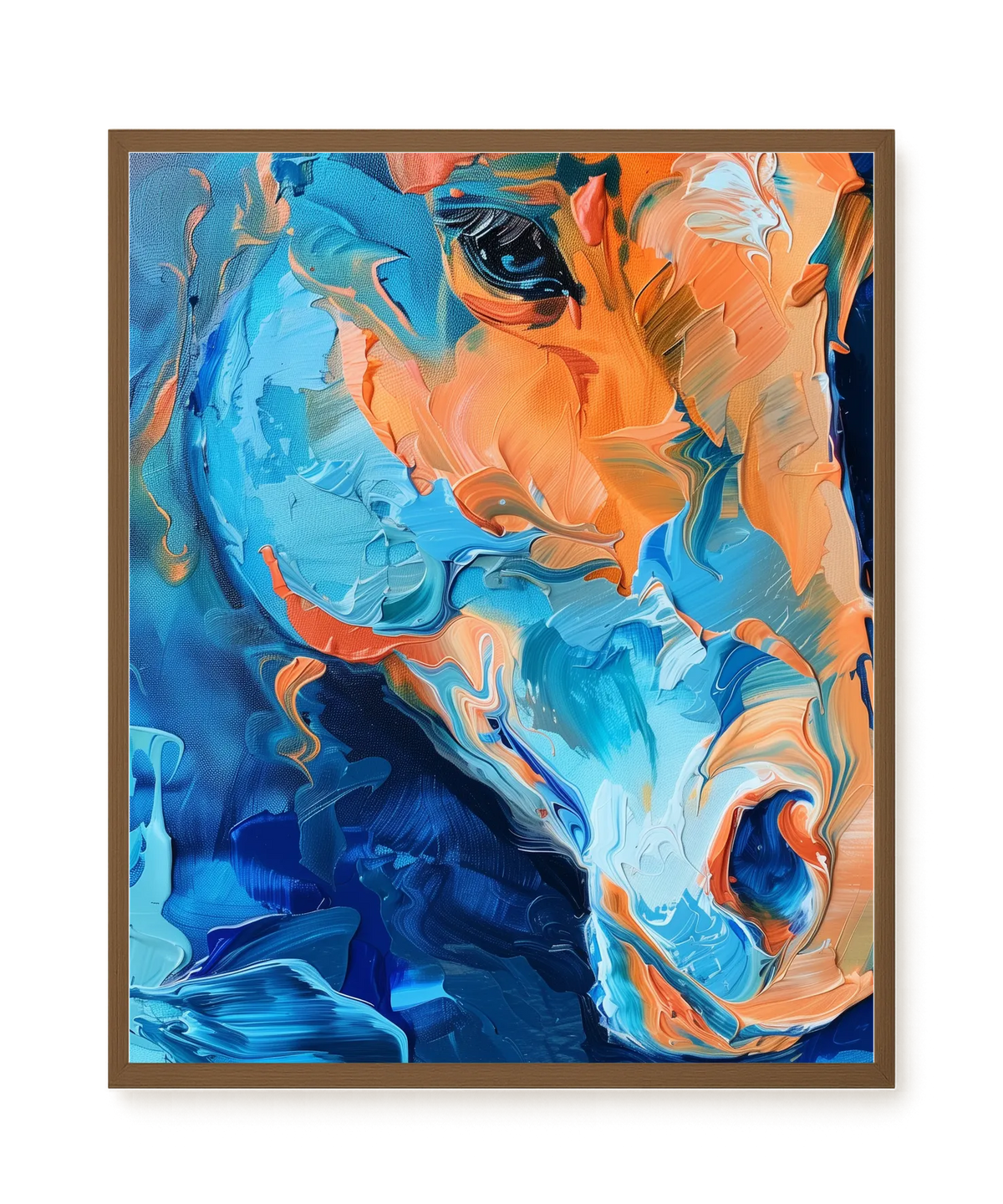 Color Flow Canvas Print