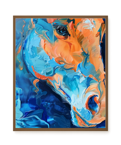Color Flow Canvas Print