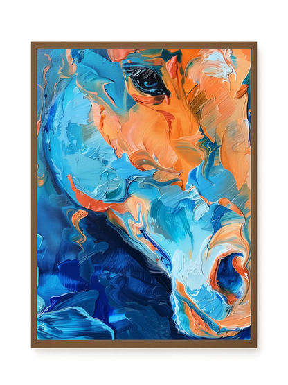Color Flow Canvas Print