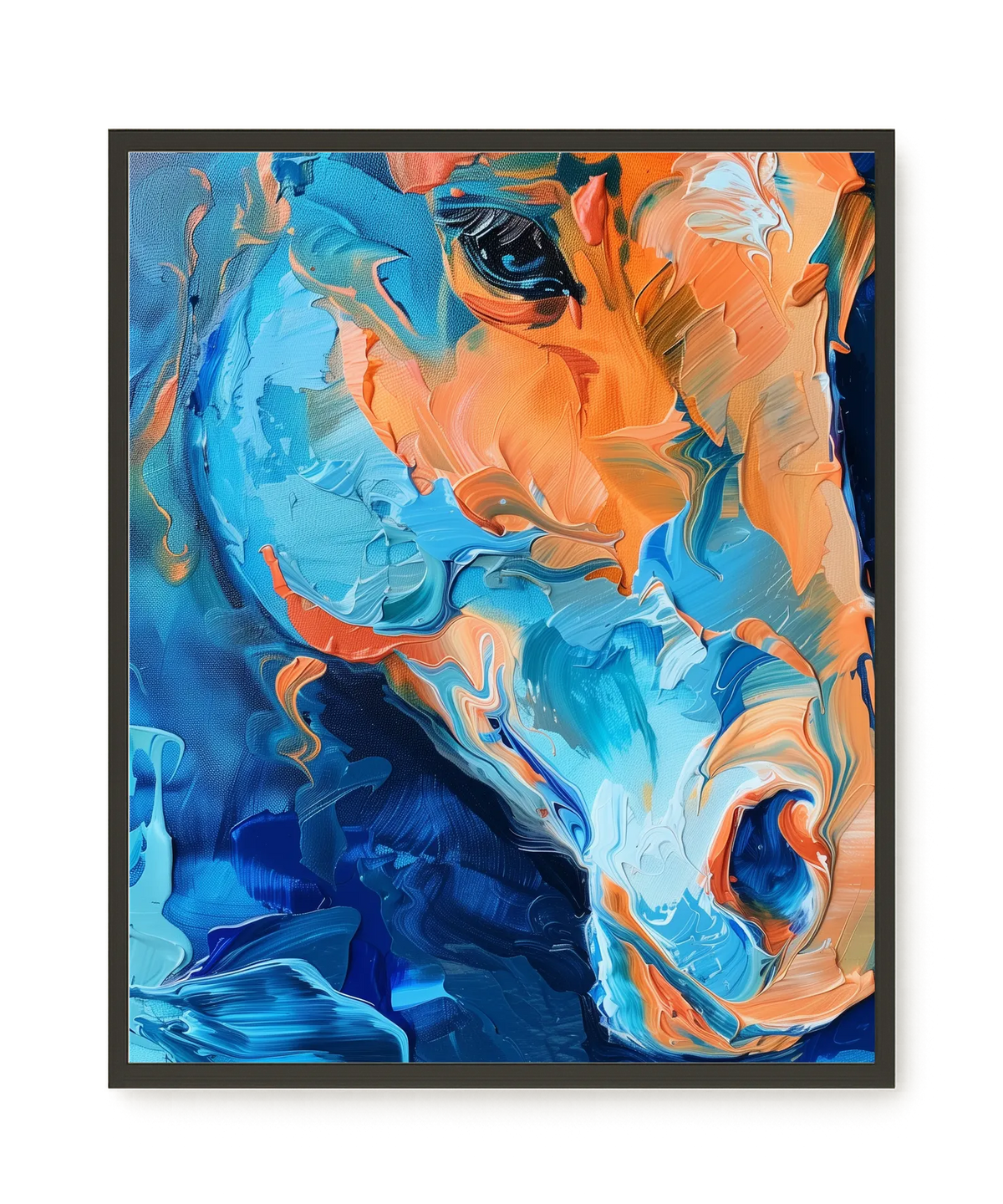 Color Flow Canvas Print
