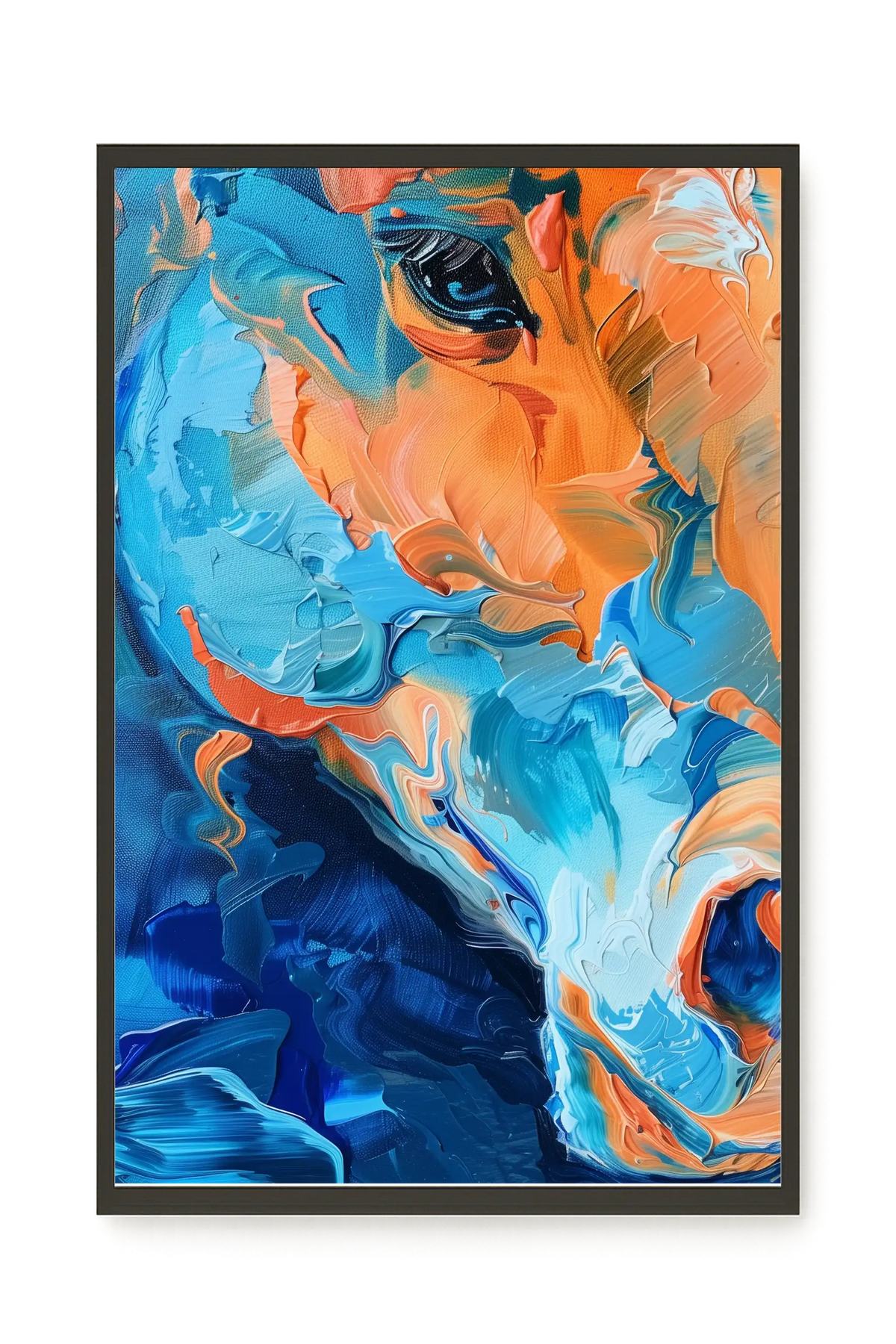 Color Flow Canvas Print