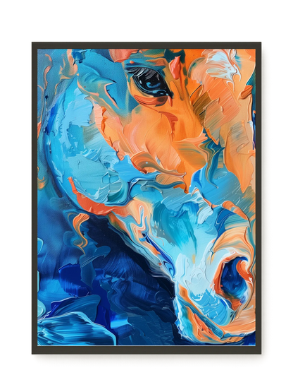 Color Flow Canvas Print