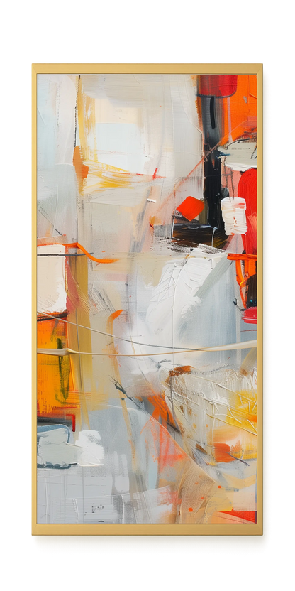 Chromatic Interlace Canvas Print