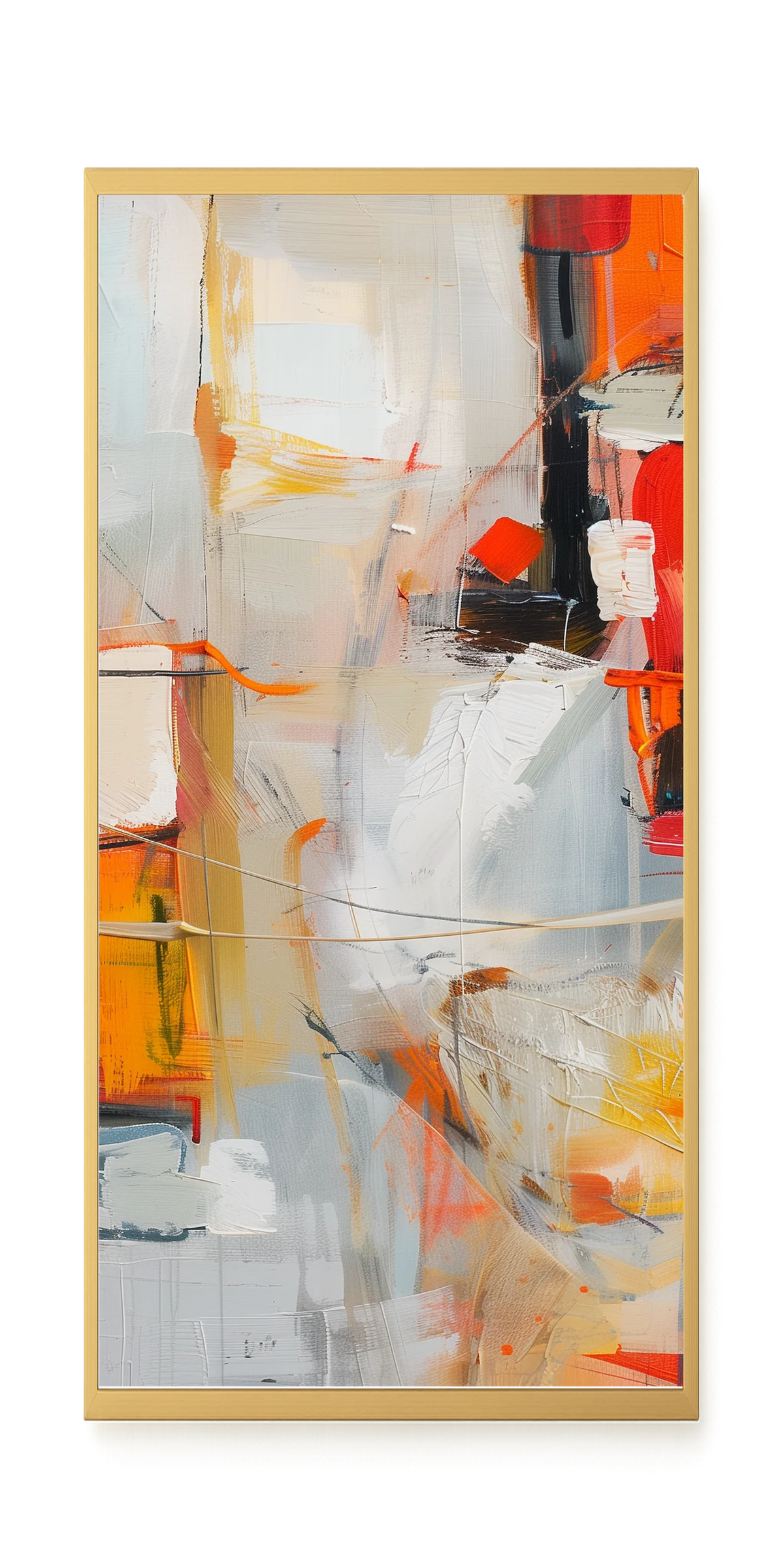 Chromatic Interlace Canvas Print
