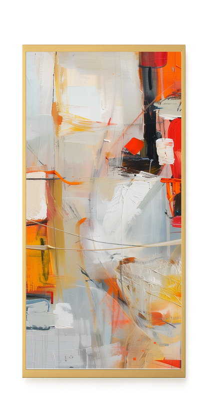 Chromatic Interlace Canvas Print