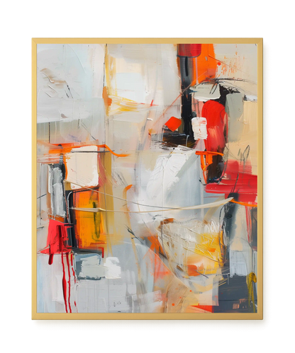 Chromatic Interlace Canvas Print