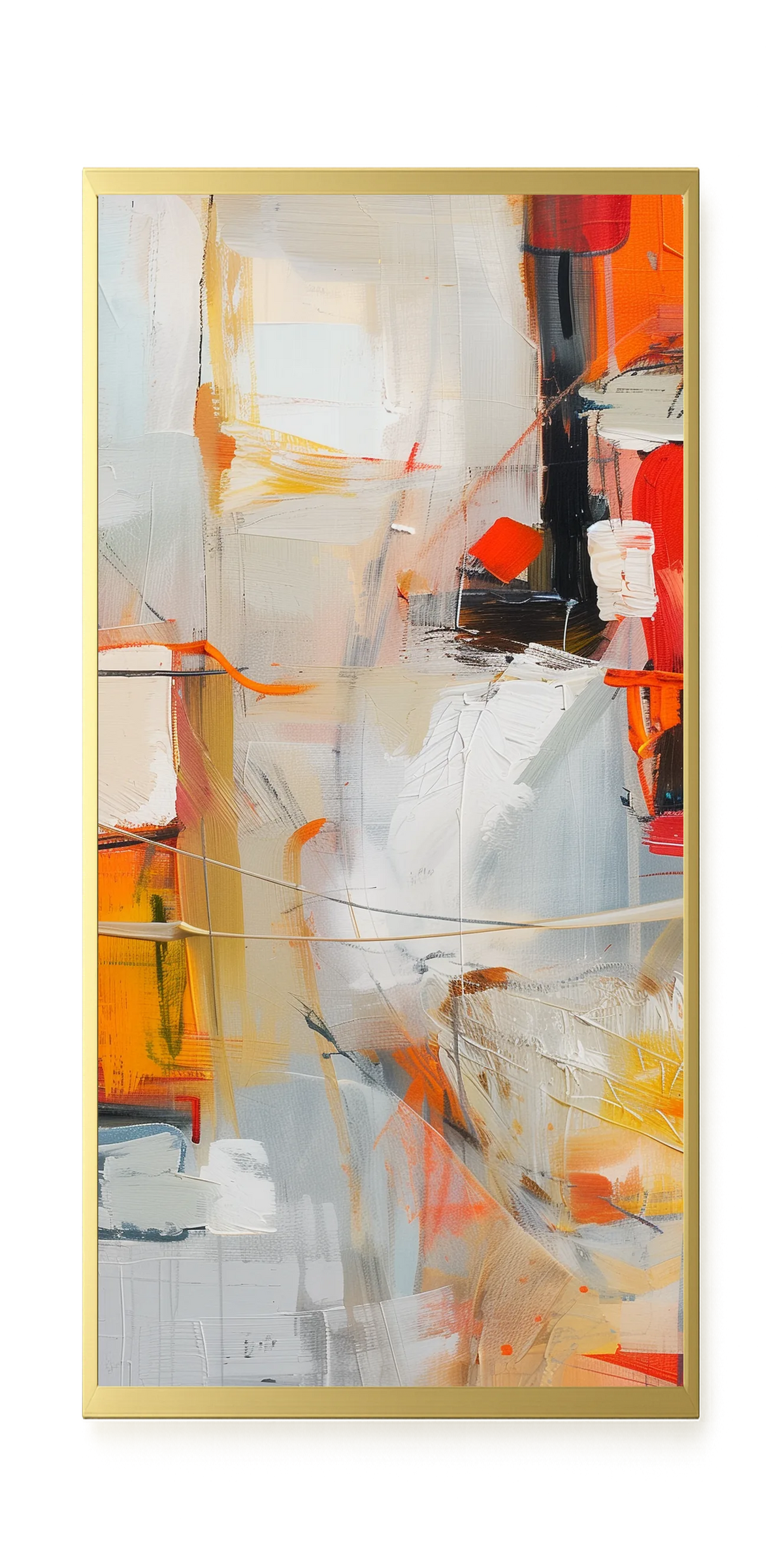 Chromatic Interlace Canvas Print