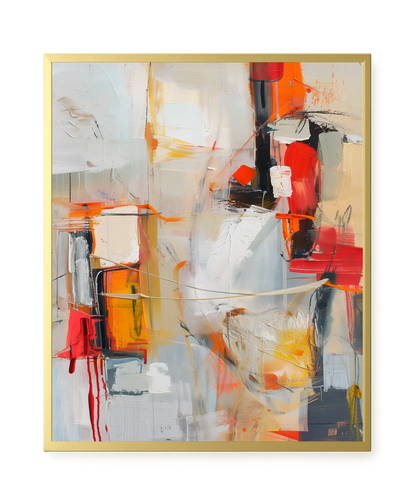 Chromatic Interlace Canvas Print