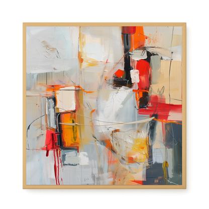 Chromatic Interlace Canvas Print