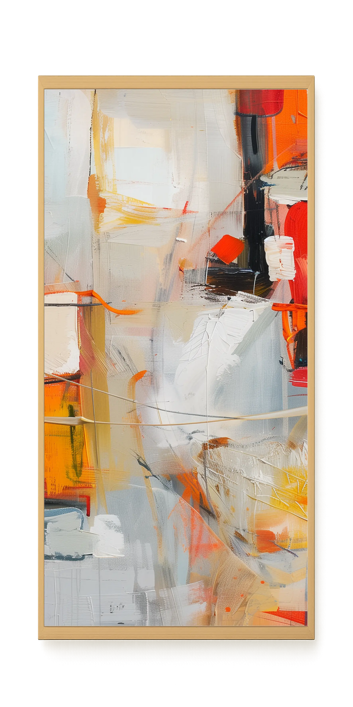 Chromatic Interlace Canvas Print