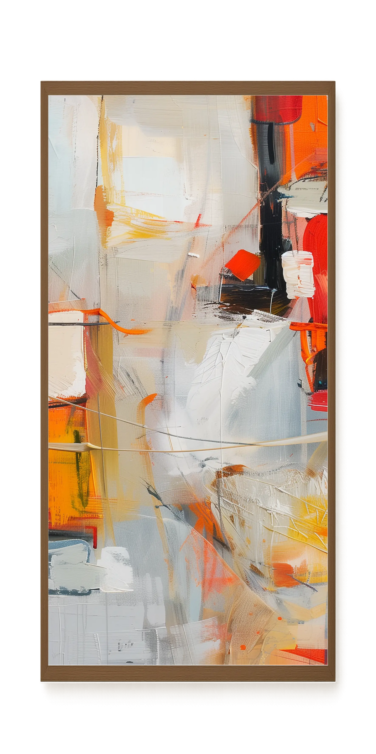Chromatic Interlace Canvas Print