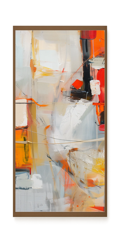 Chromatic Interlace Canvas Print