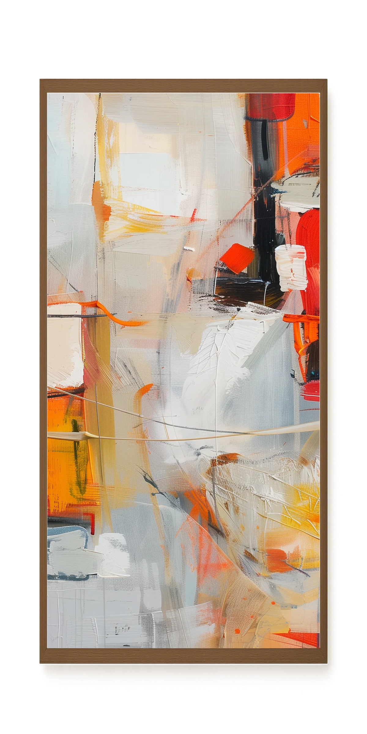 Chromatic Interlace Canvas Print