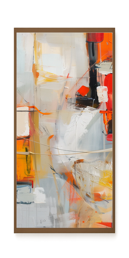 Chromatic Interlace Canvas Print