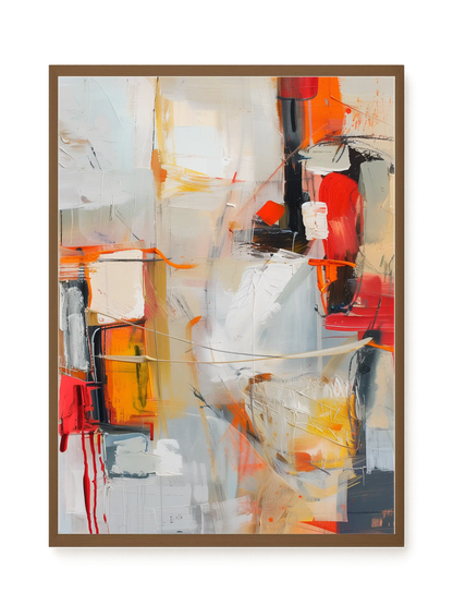 Chromatic Interlace Canvas Print
