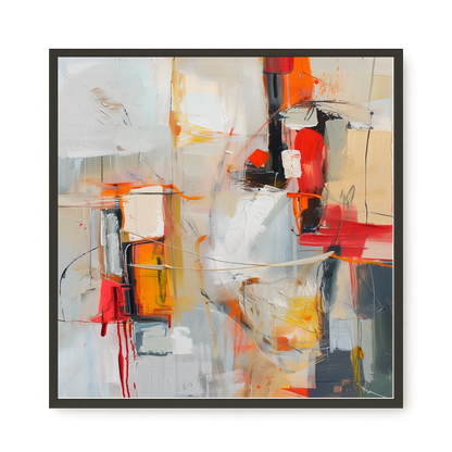 Chromatic Interlace Canvas Print