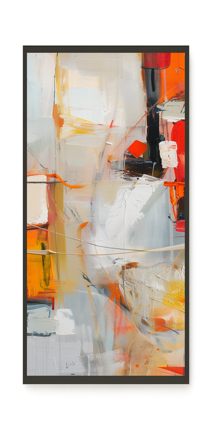 Chromatic Interlace Canvas Print