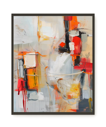 Chromatic Interlace Canvas Print