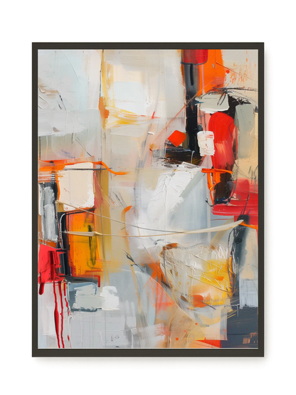 Chromatic Interlace Canvas Print