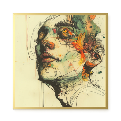 Broken Features Canvas Print