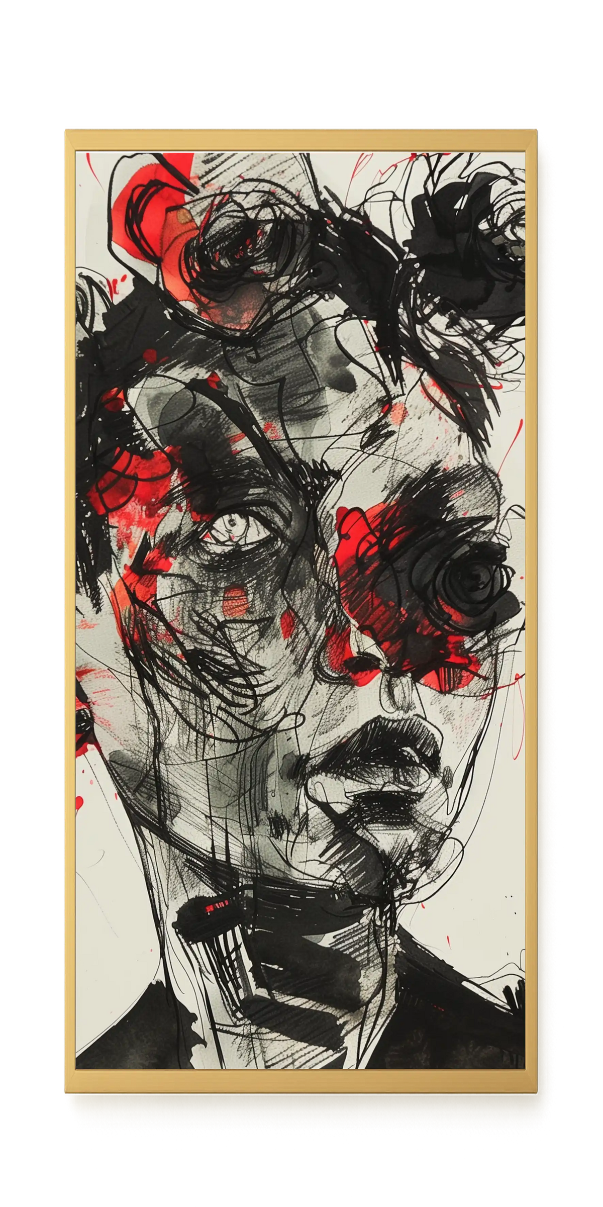 Fractured Identity Canvas Wall Art
