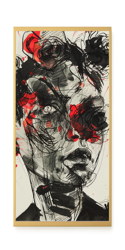 Fractured Identity Canvas Wall Art