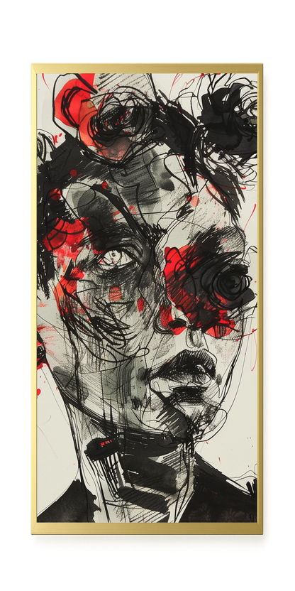 Fractured Identity Canvas Wall Art
