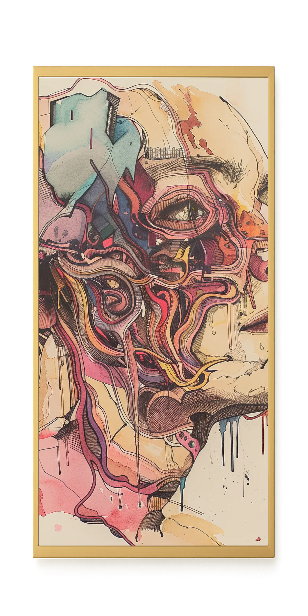 Human Memory Canvas Print