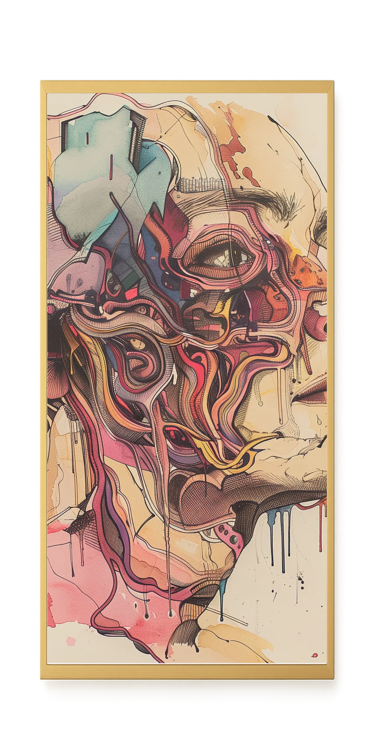 Human Memory Canvas Print