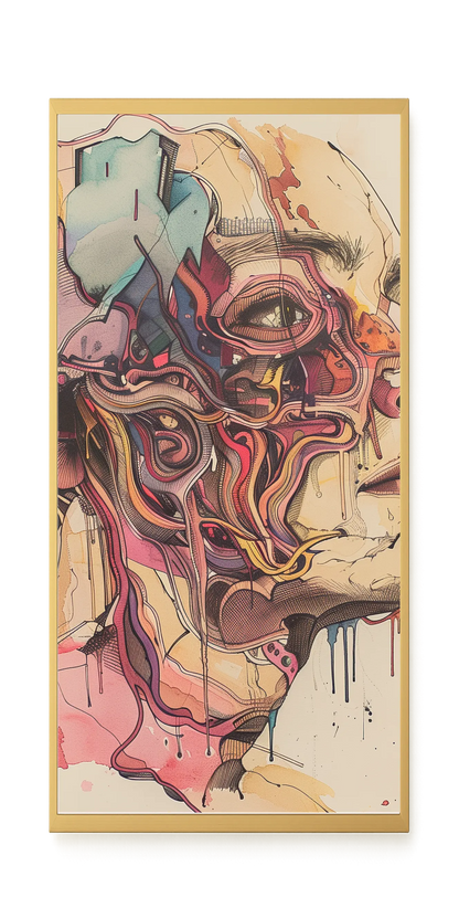 Human Memory Canvas Print