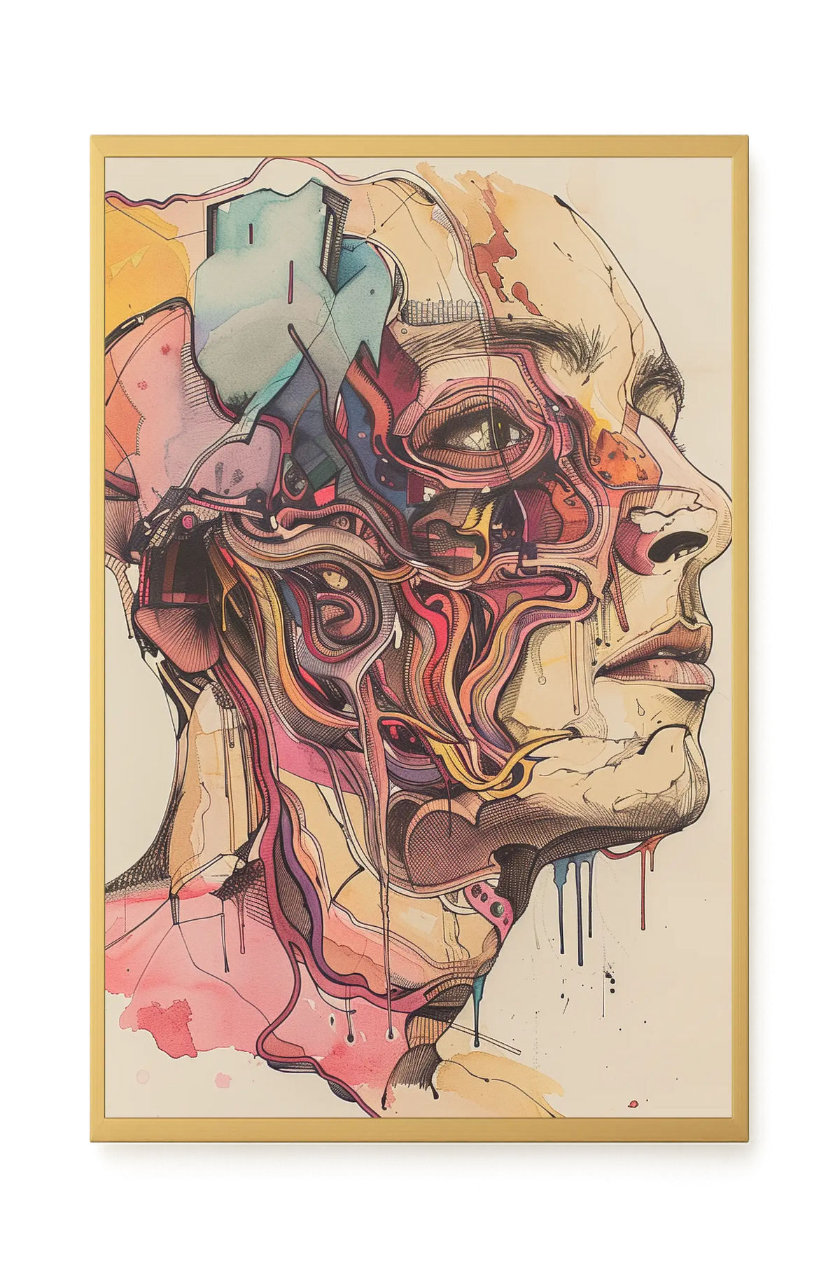 Human Memory Canvas Print